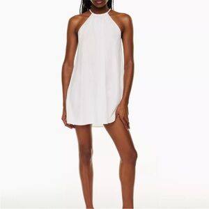 Babaton | Dresses | Aritzia Babaton Ban White Linen Dress S | Poshmark